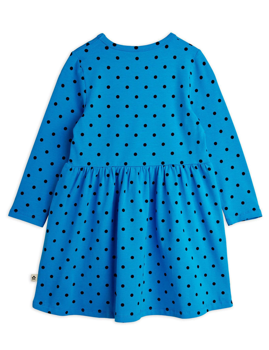 Polka Dot Blue Dress