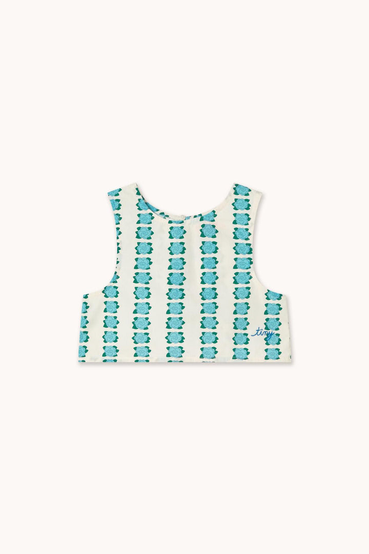 Blue Flowers Top