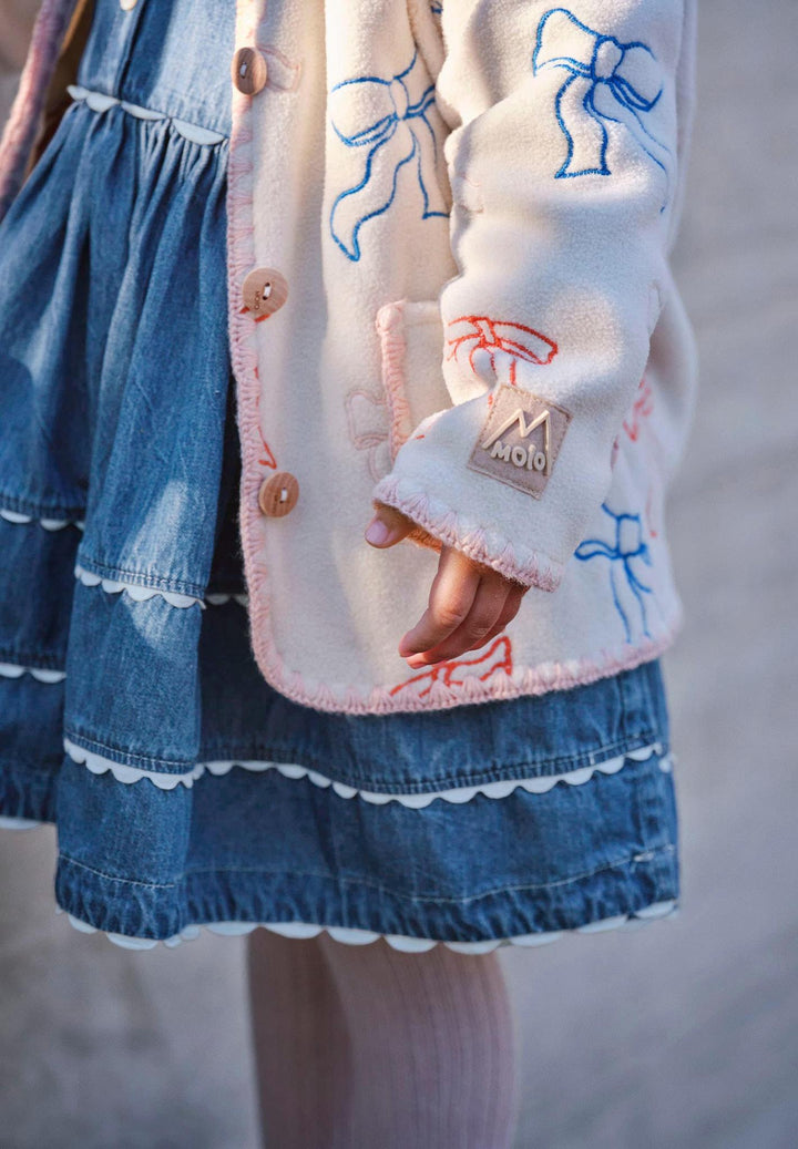 Charlotte Dress - Mid Blue Wash