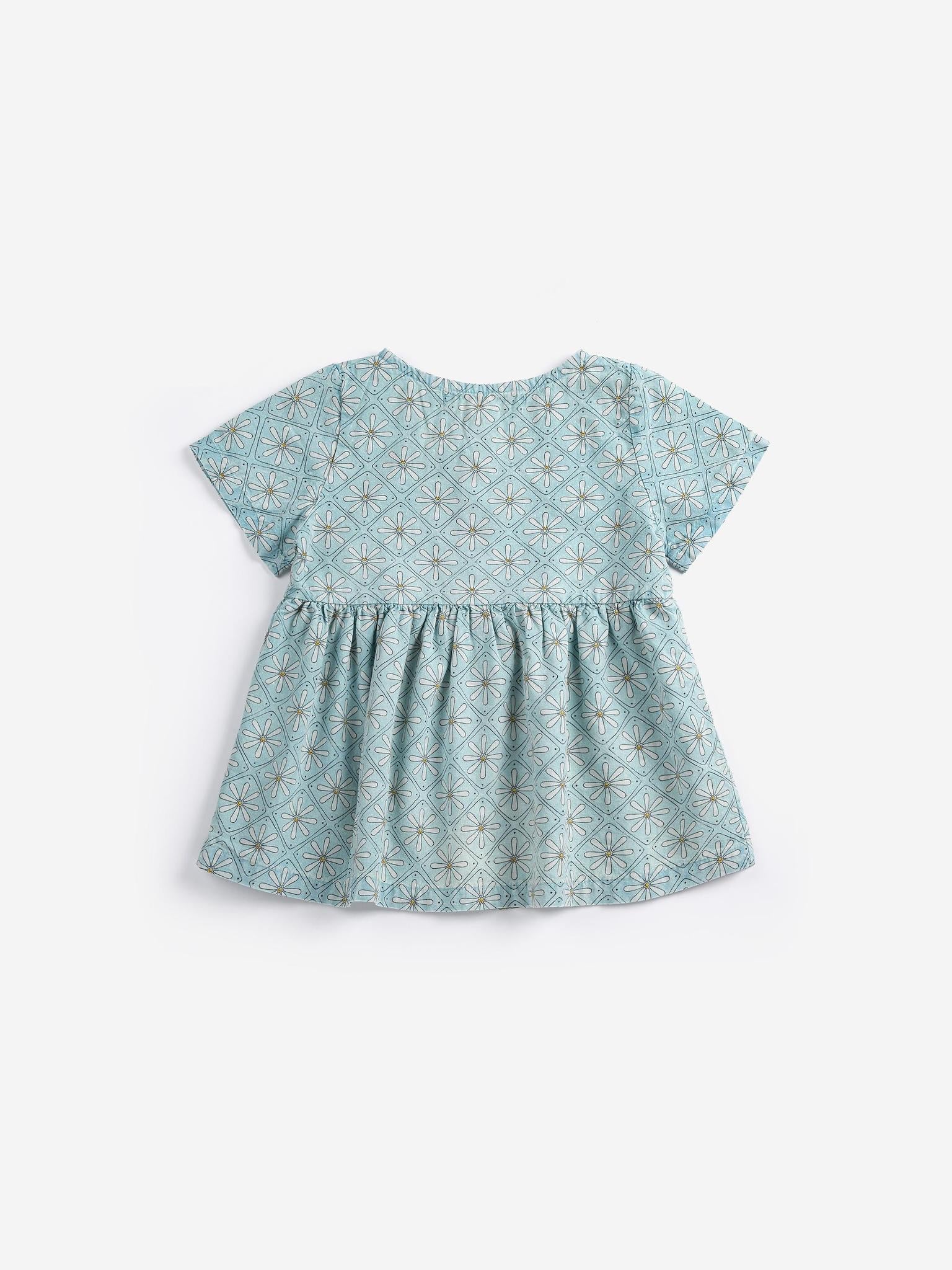 Daisy Mosaic All Over Woven Dress