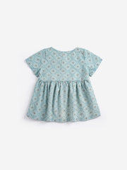Daisy Mosaic All Over Woven Dress