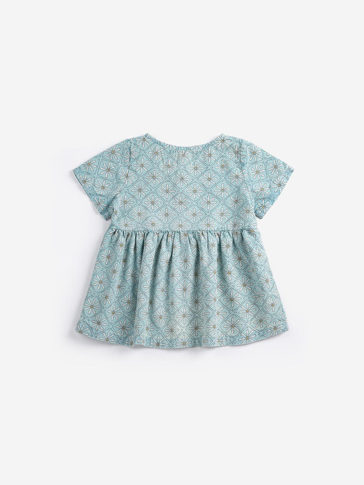 Daisy Mosaic All Over Woven Dress