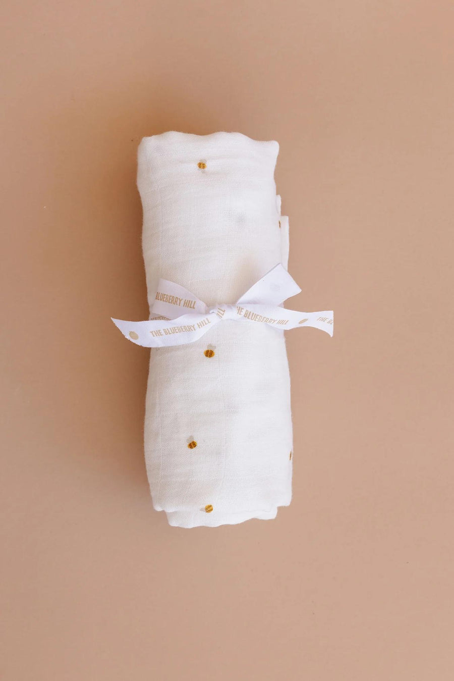 Organic Muslin Swaddle - Bee