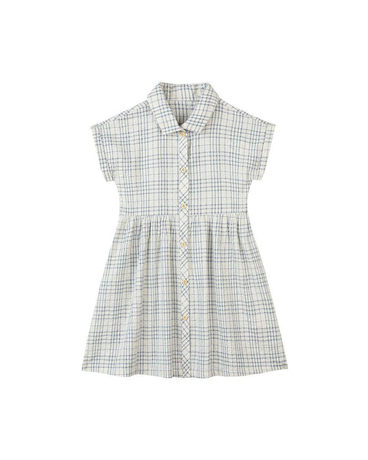 Heather Dress - Blue Plaid