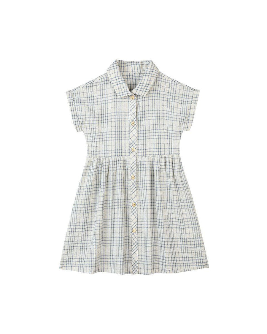 Heather Dress - Blue Plaid