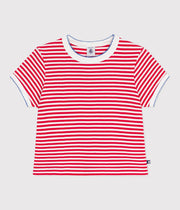 Girl SS Stripe Tee