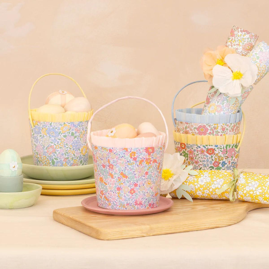 Meri Meri x Liberty Paper Baskets