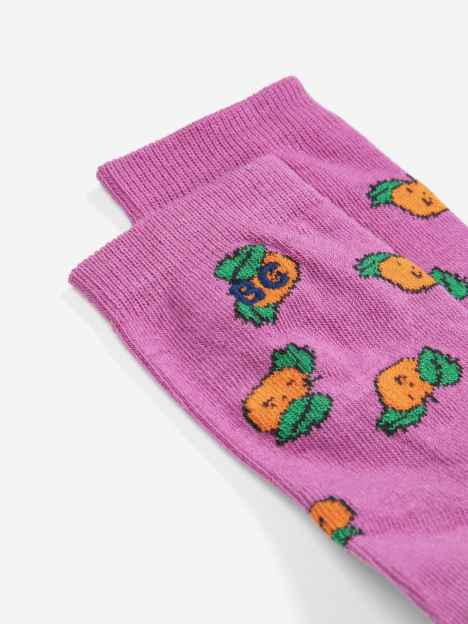 Tangerine All Over Socks