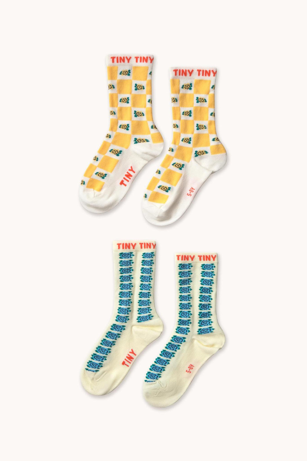 Flowers Medium Socks