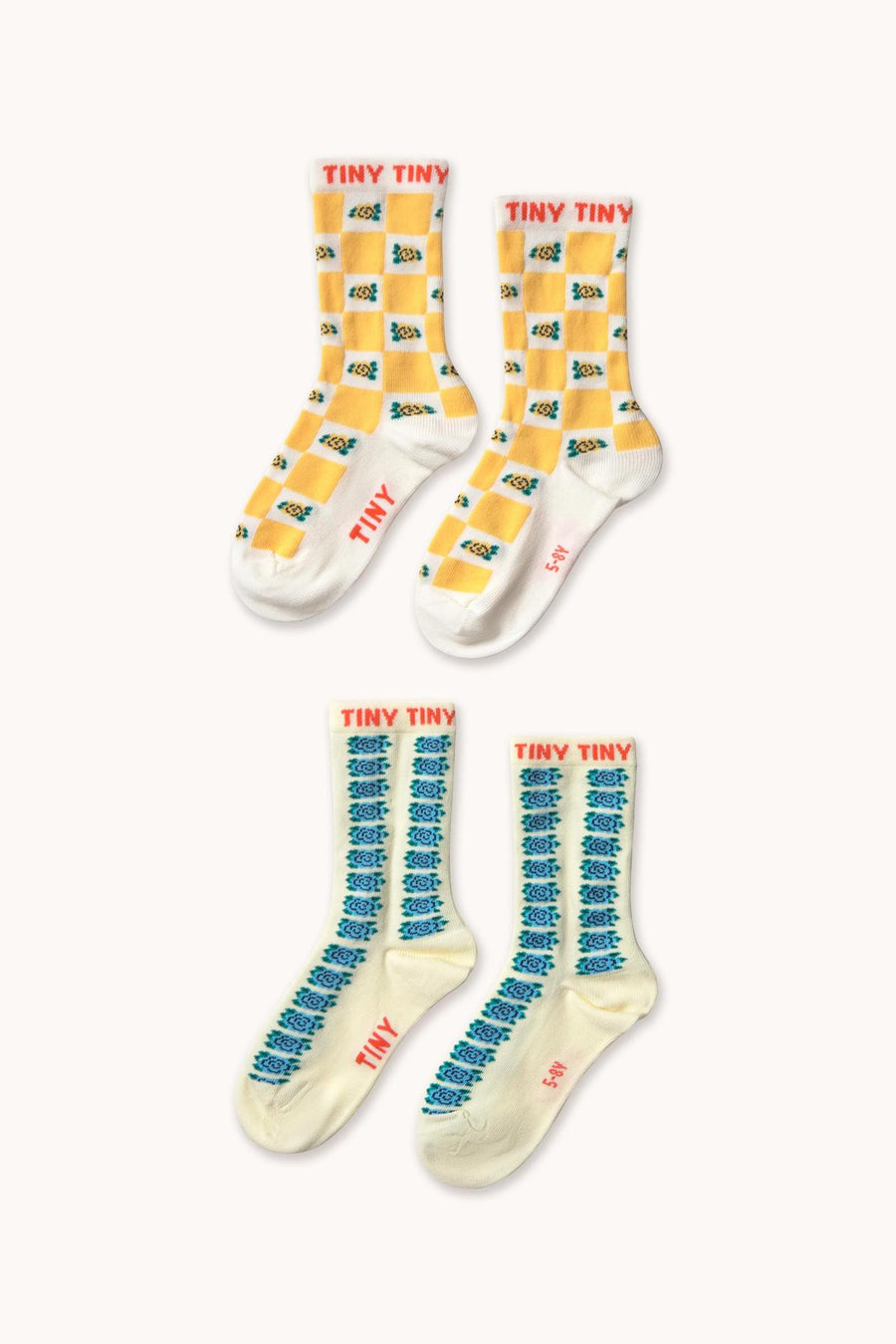 Flowers Medium Socks