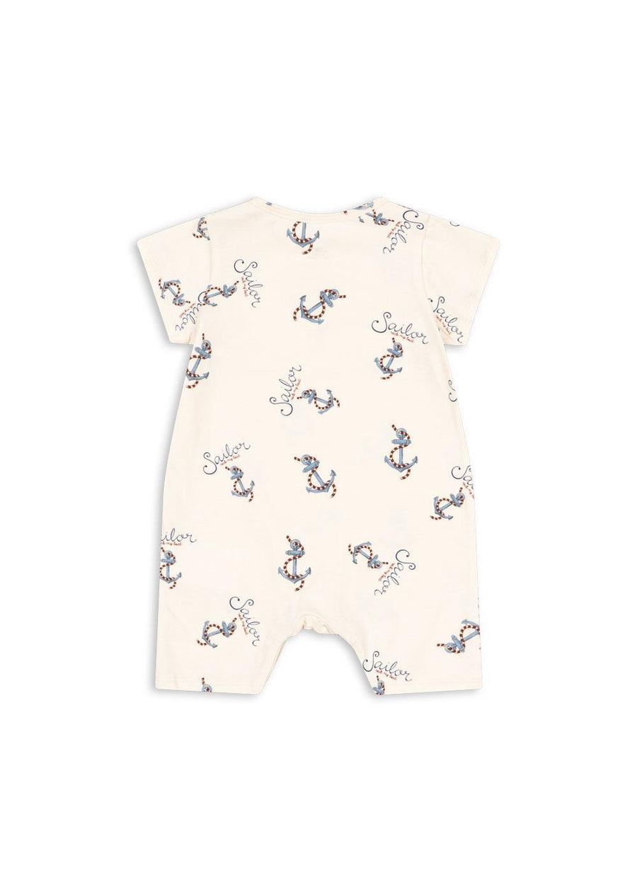 Basic Romper Rock My Boat