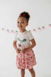 Skort - Cherry Hearts