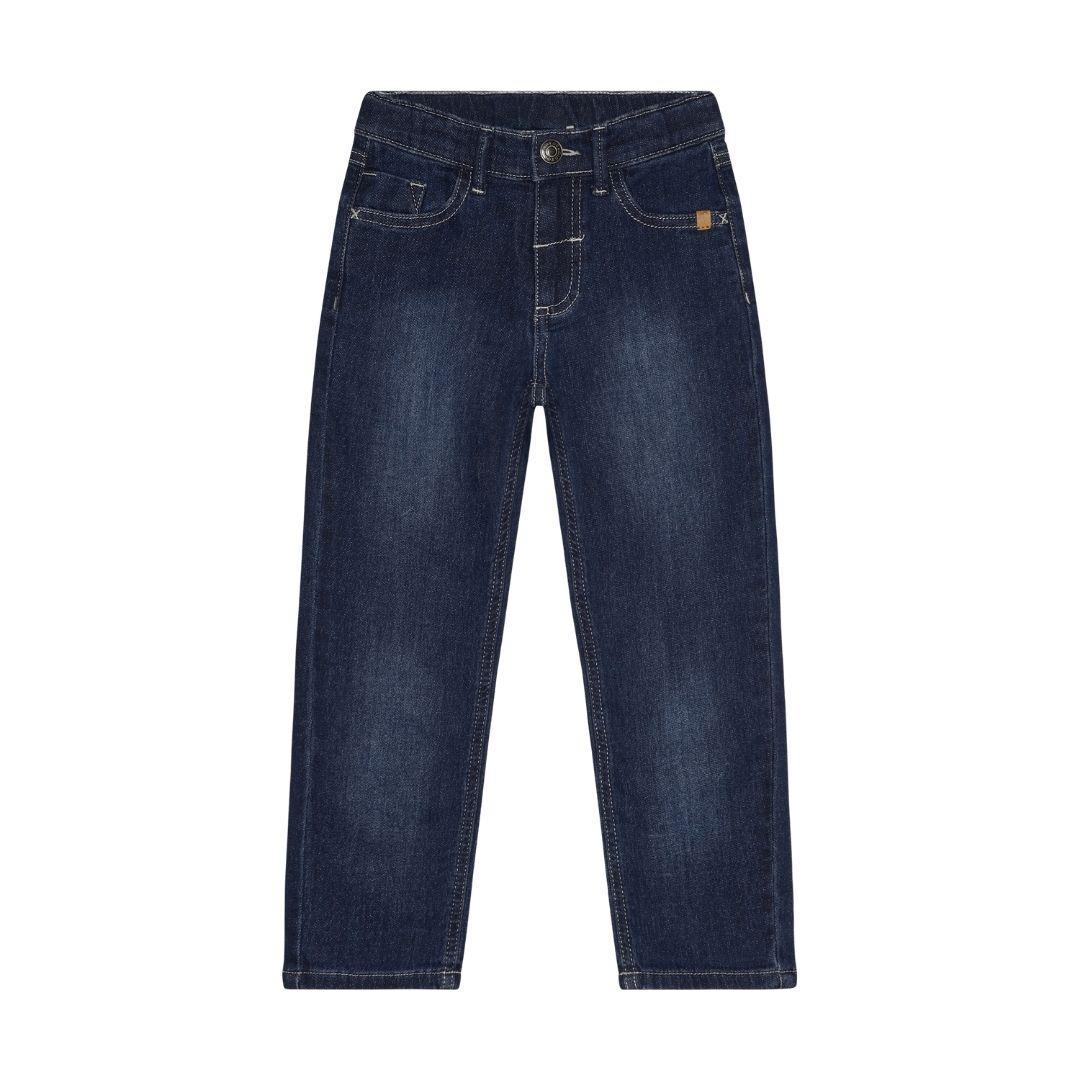 Dark Wash Straight Leg Jeans