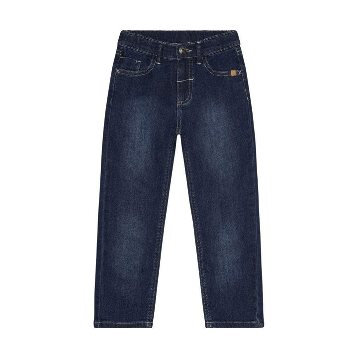 Dark Wash Straight Leg Jeans