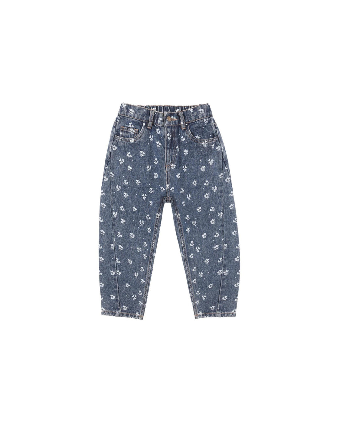 Barrel Pant - Heart Ditsy