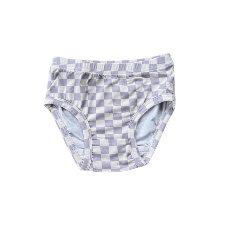 Underwear Checkered Lavender