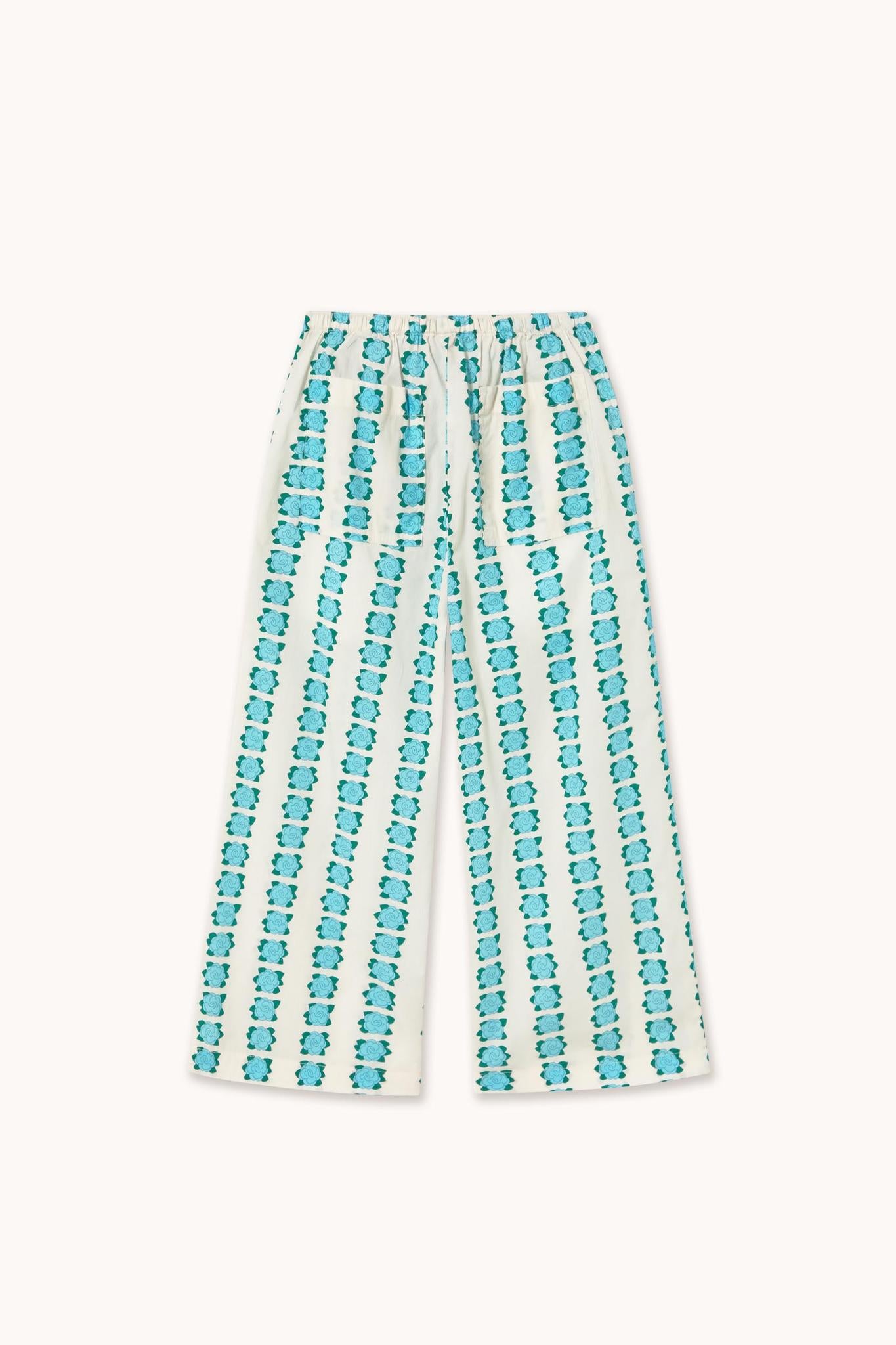 Blue Flowers Pant