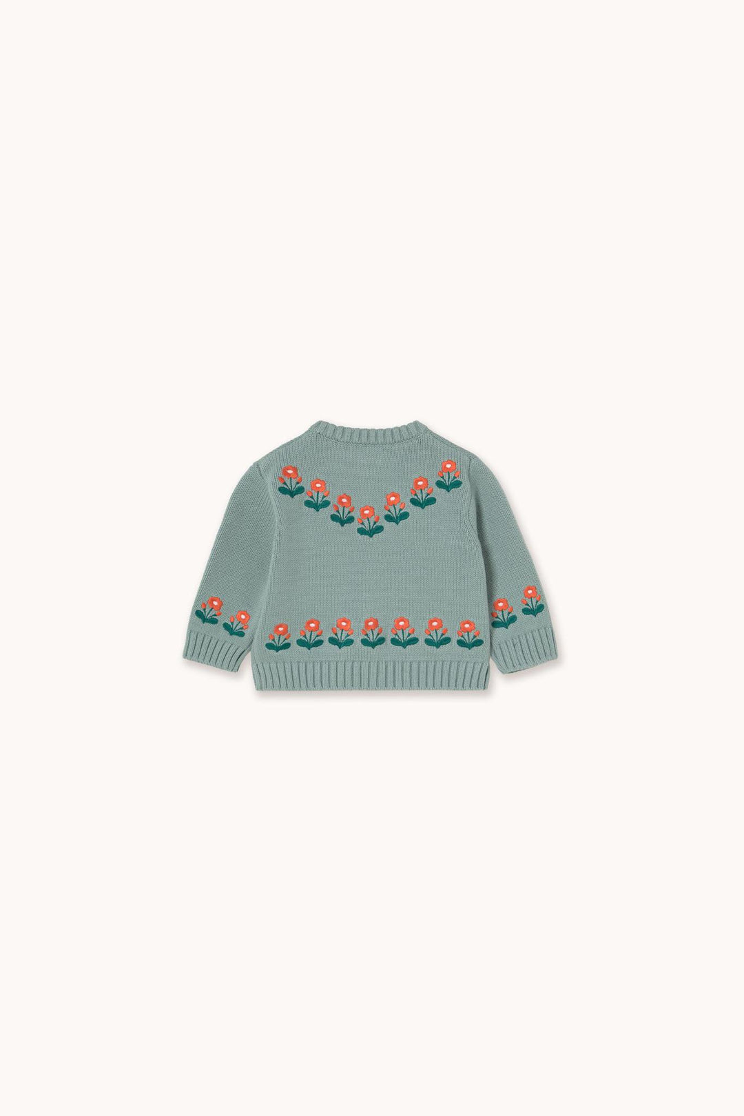 Flowers Baby Cardigan