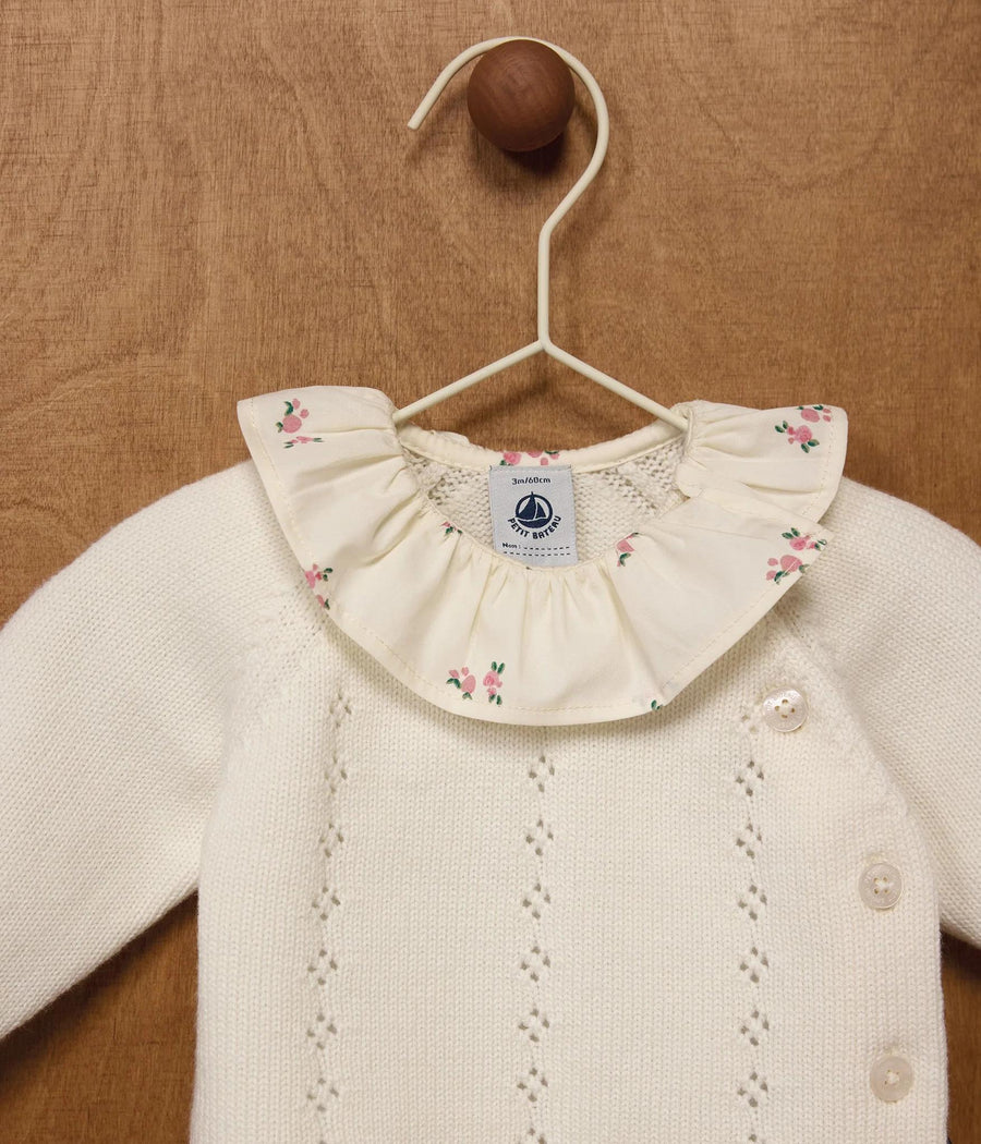 Baby Girl Ruffle Knit Set