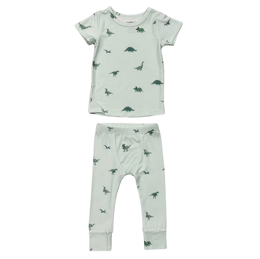 Short Sleeve PJs - Dinosaur