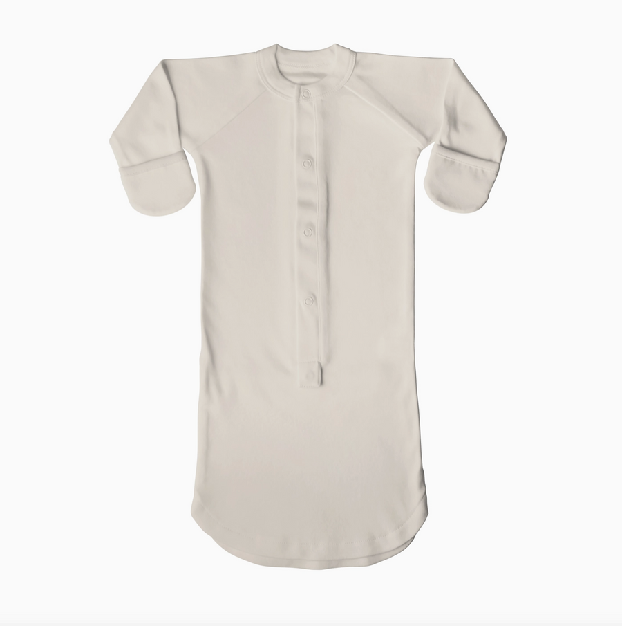 Convertible Baby Gown - Birch