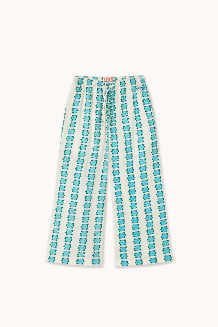 Blue Flowers Pant