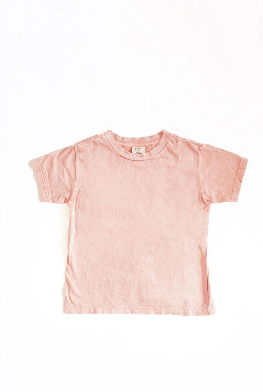 Mineral Washed Tee - Soft Pink