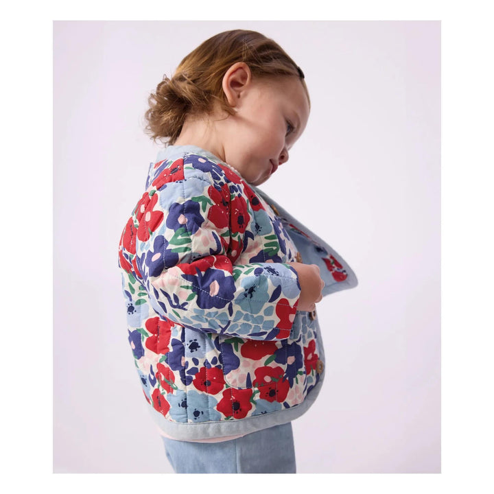 Baby Girl Floral Printed Jacket