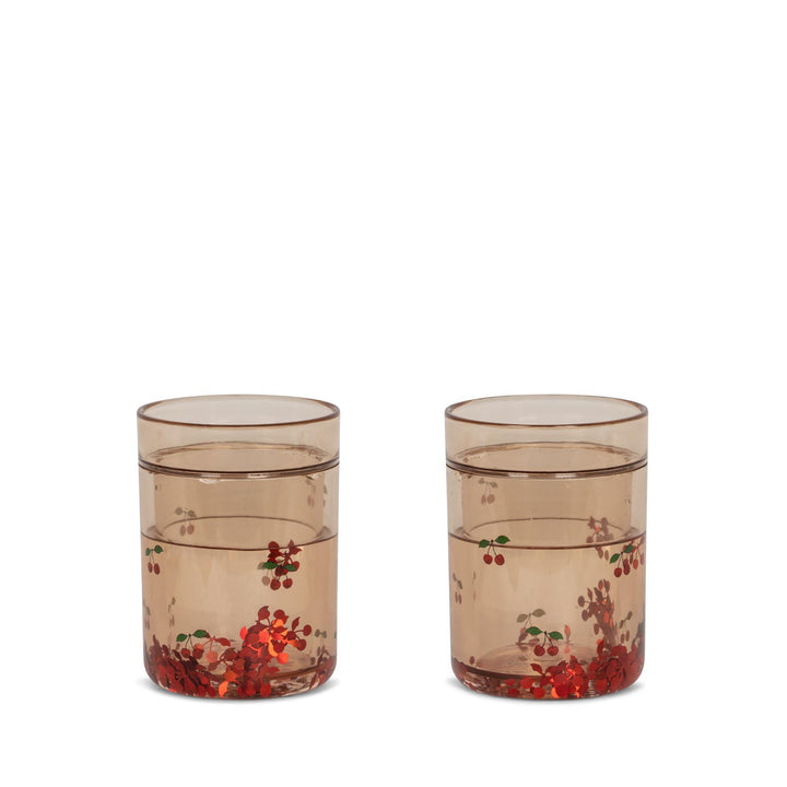 2 Pack Glitter Cups Cherry