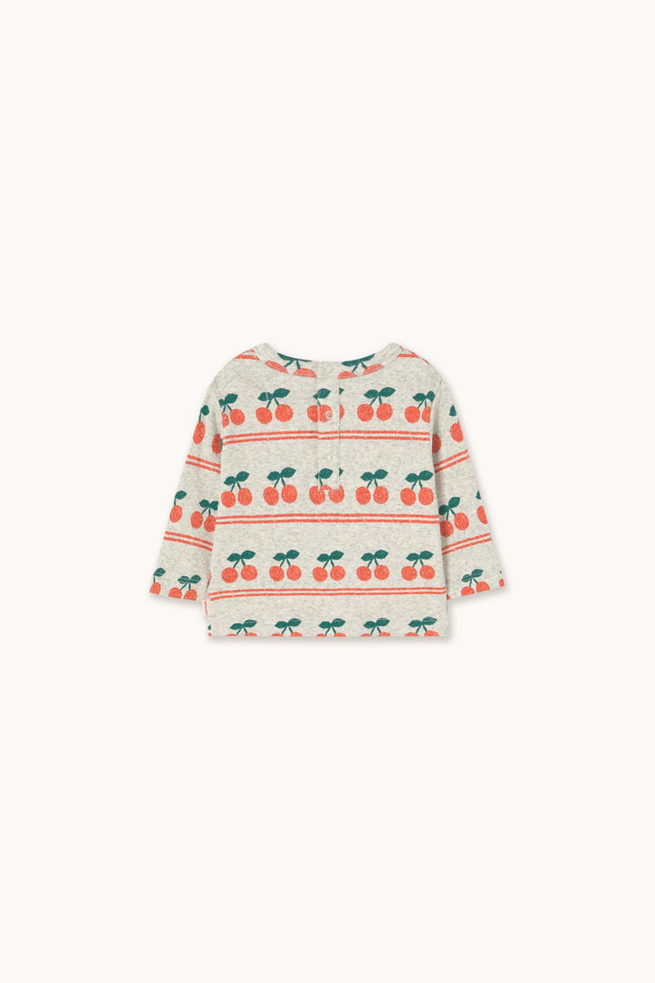 Cherry Rib Baby Tee