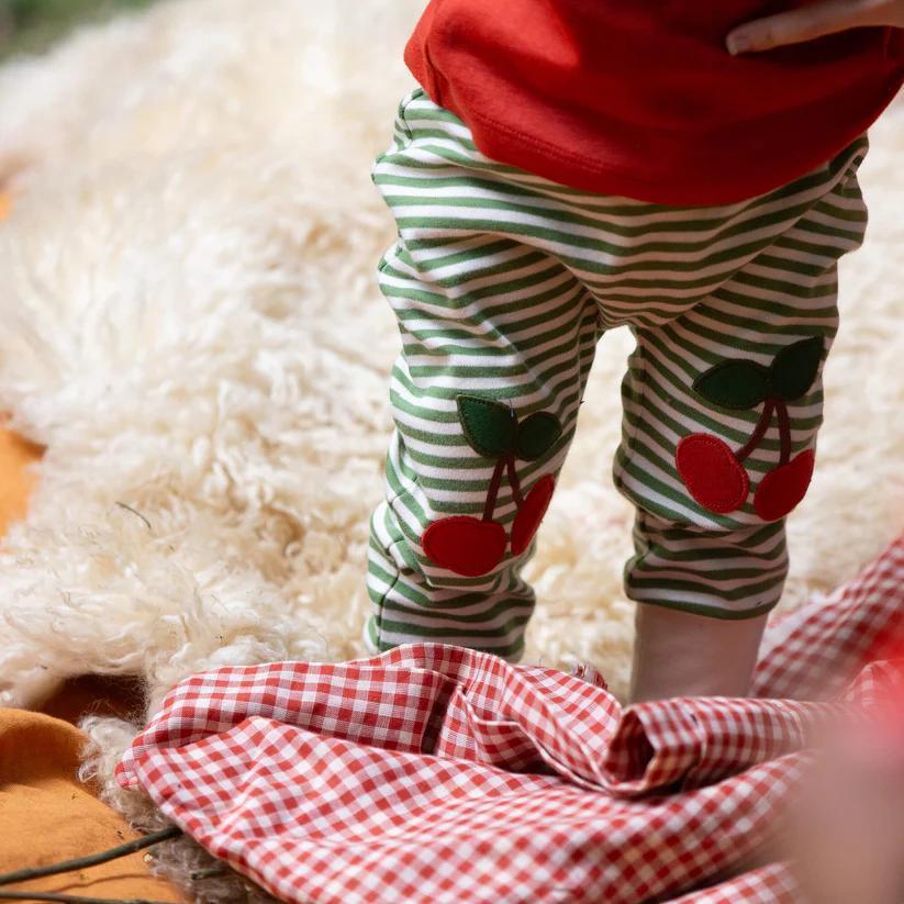 Cherry Patch Striped Joggers