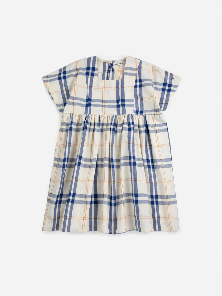 Fun Tartan Woven Dress