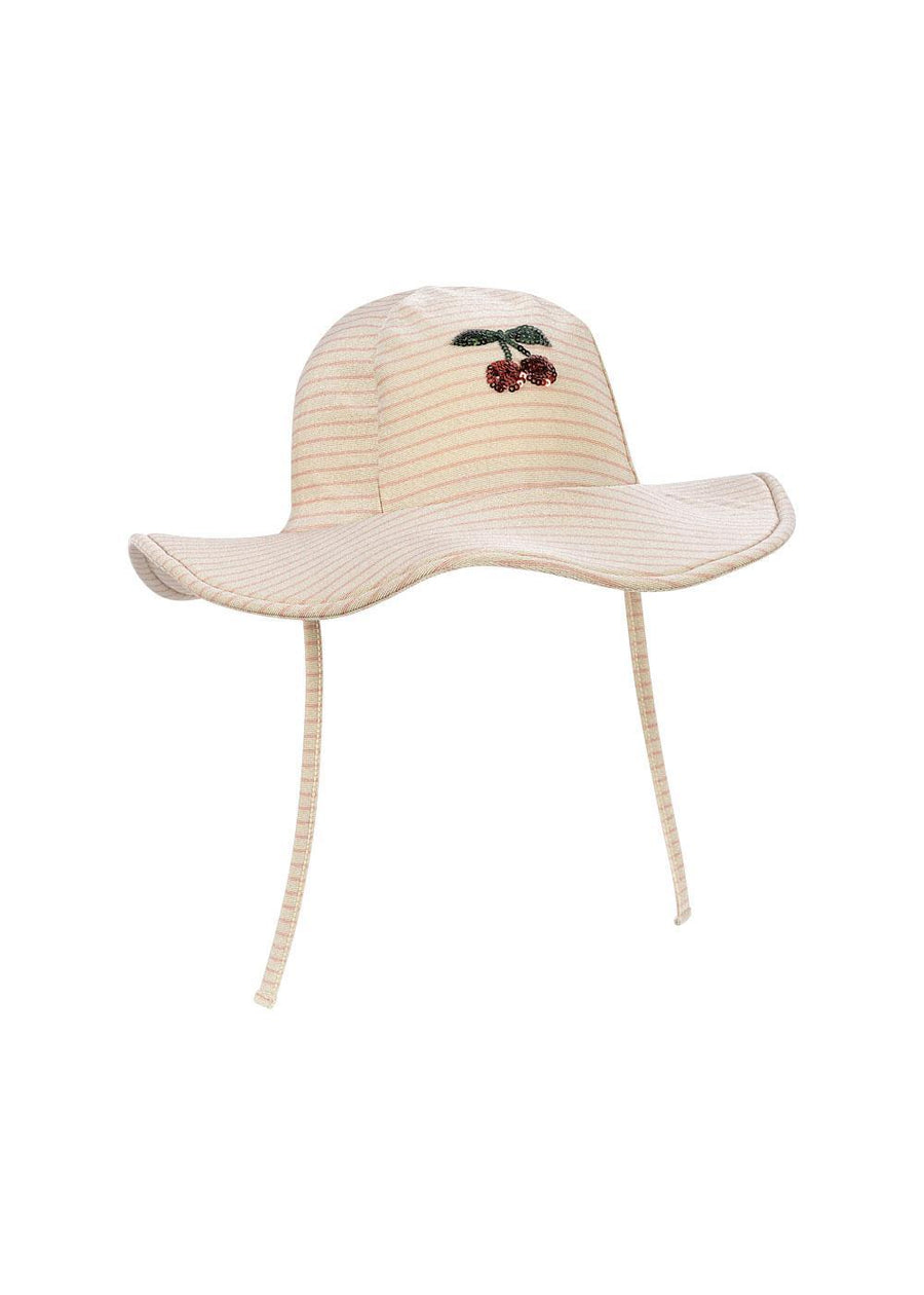 Jade Swim Hat - Rose Stripe