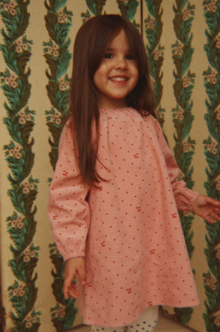 Marlo Dress - Cherry Dot Scarlet