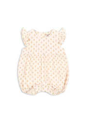 Coco Frill Romper - Carta Rosa