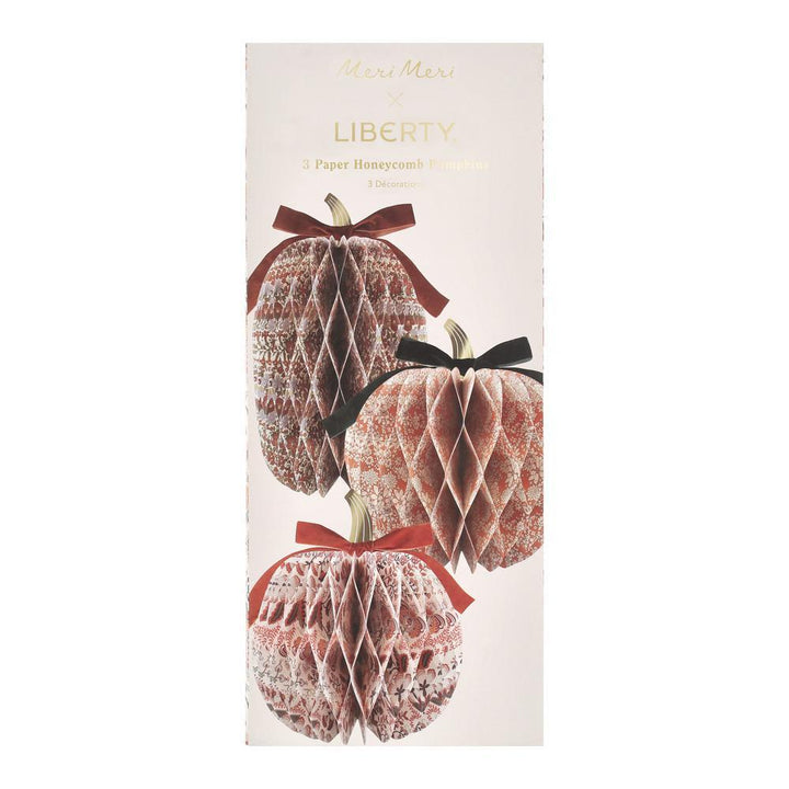 Liberty Paper Honeycomb Pumpkins