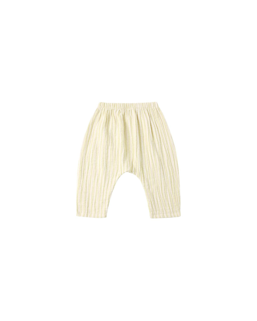 Rowan Pant Citron Stripe