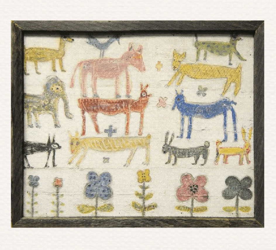 Stacked Animals - Art Print