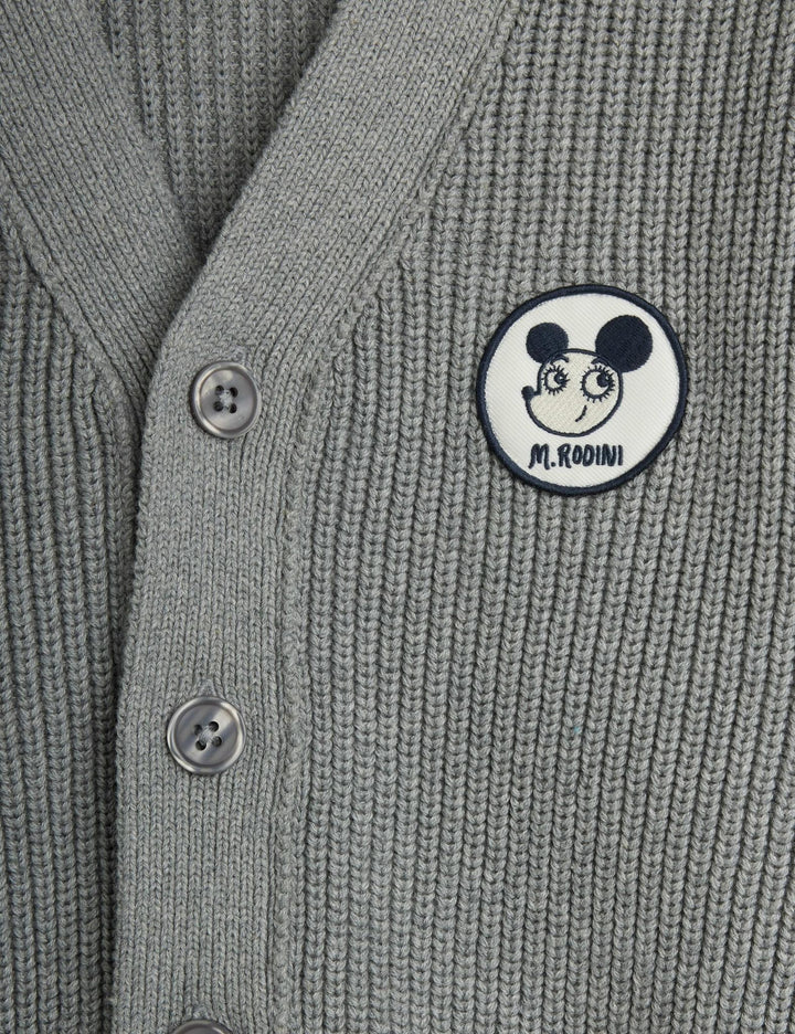 Ritzratz Patch Knitted Cardigan