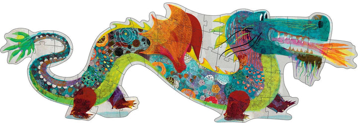 Leon the Dragon Floor Puzzle