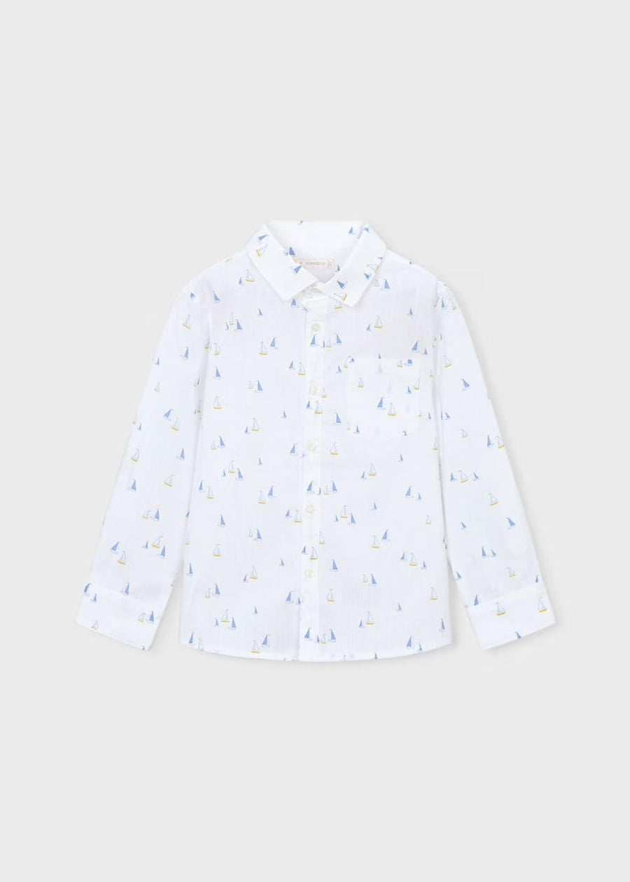 Linen Sailboat Shirt