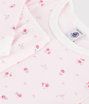 Girl Loungewear LS Floral - Pink