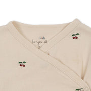 Long Sleeve Bodysuit Cherry