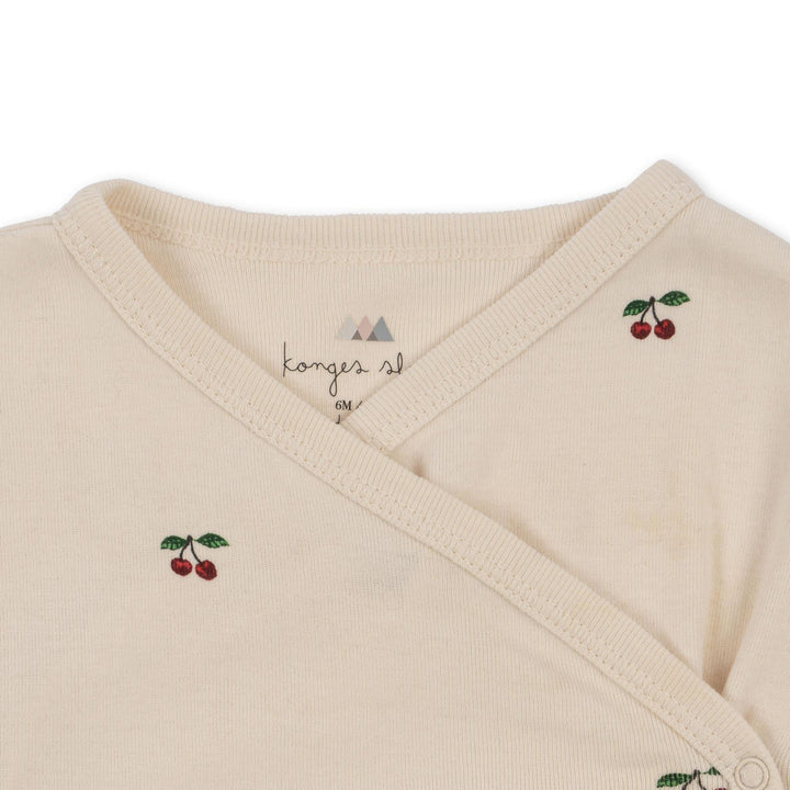 Long Sleeve Bodysuit Cherry