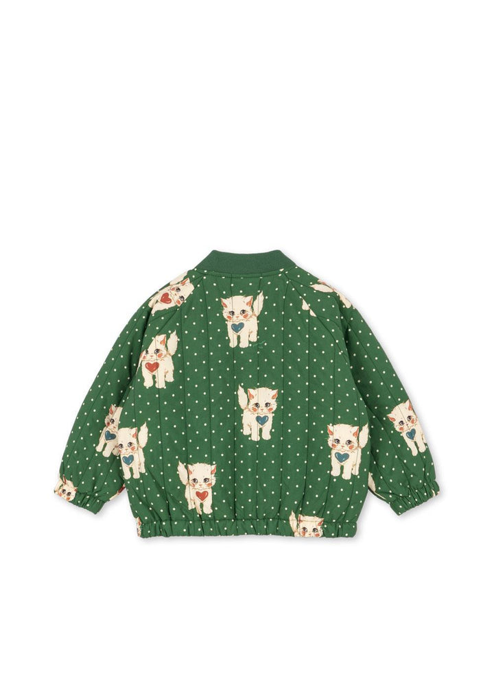 Juno Bomber Jacket Dot Miao Verde