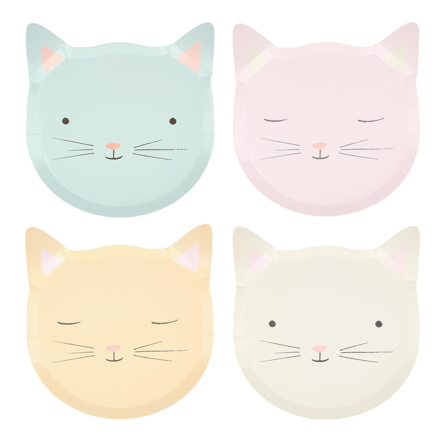 Cute Kitten Plates