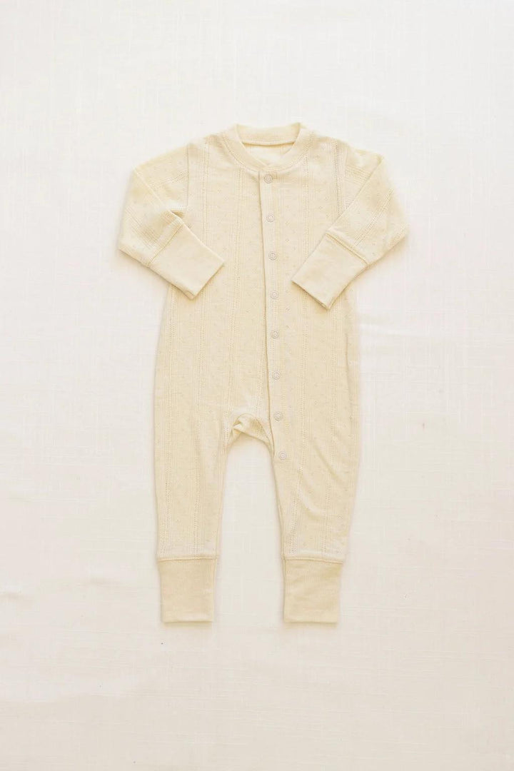 long john - merino wool - buttercream