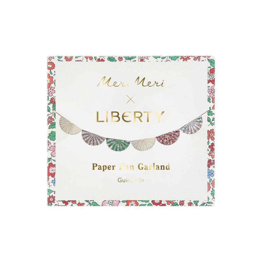 Meri Meri x Liberty Fan Garland