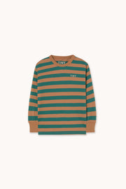 Stripes Sleeve Knit Tee