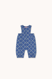 Flower Grid Dungaree